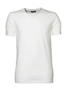 Tee Jays 401 - Camiseta cuello V ajustada hombre