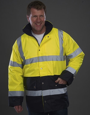Yoko HVP302/3M - Chaqueta seguridad bicolor Uniforme de Trabajo