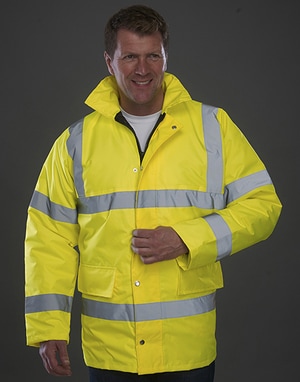 Yoko HVP300 - Chaqueta de seguridad Motorway Uniforme de Trabajo