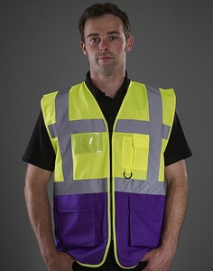 Yoko HVW801 - Chaleco de seguridad Uniforme de Trabajo
