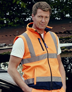 Chaleco Softshell Hi-Vis