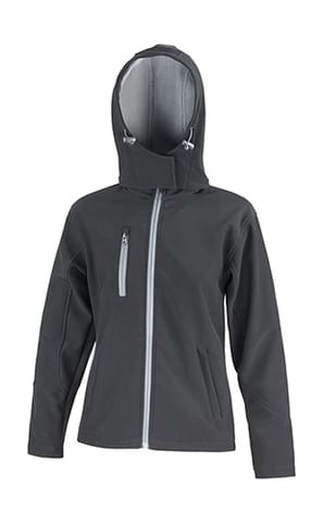 Result R230F - Softshell con capucha Tx mujer Impermeable Mujer