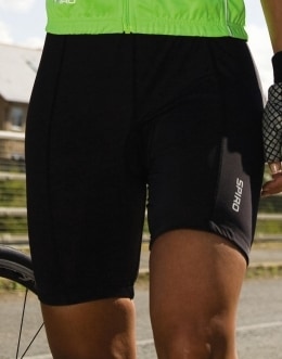 Result S187F - Pantalón corto bicicleta acolchado mujer