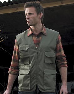 Result R045X - Chaleco Safari multi-bolsillos