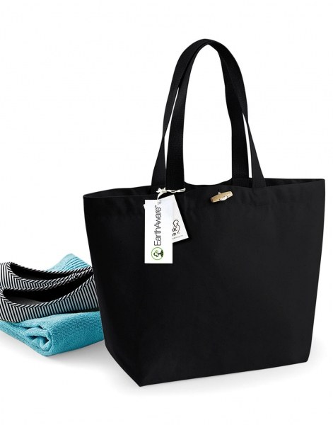 Eco-Friendly Organic Cotton Marina Tote Bag