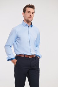 Russell RU964M - Camisa Espiga manga larga