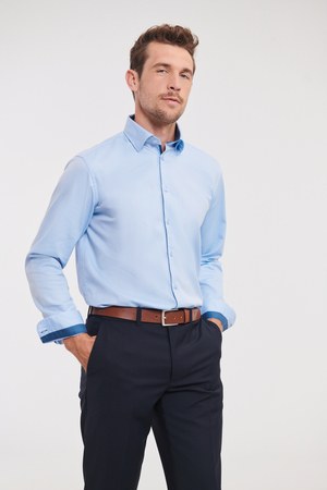 Russell RU964M - Camisa Espiga manga larga