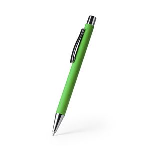 Stamina BL8095 - DOVER Push ball pen with soft touch metal body