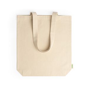 Stamina BO7168 - KENSAL Bolsa 100% algodón orgánico de 280 g/m² con fuelle y prácticas asas largas de 70cm