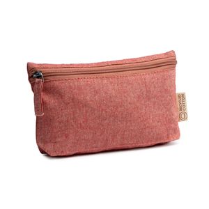 Stamina NE7562 - REMO Multipurpose toilet bag in recycled cotton with matching zip and puller