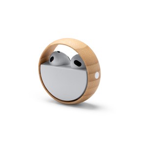 Stamina EP1285 - AURON Wireless earbuds presented in a recycled ABS case with a swivelling protective frame