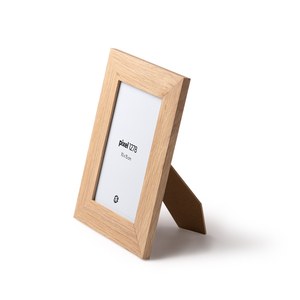 PIXEL Portafotos 10x15 en acabado en madera MDF con cristal - EgotierPro HO1278