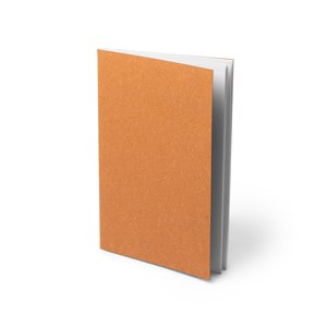 LUPOR A5 notebook with recycled soft leather covers - EgotierPro NB1324