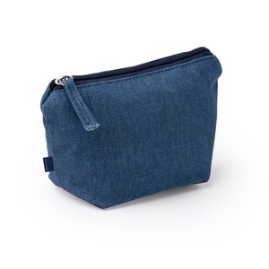 Stamina NE1085 - WESLY Toilet bag in recycled denim with matching zip fastening