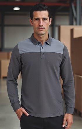 Valento POVAHUL - Polo m/larga HURRICANE