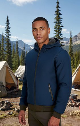 Valento CQVABLU - Softshell Jacket BLUMMER