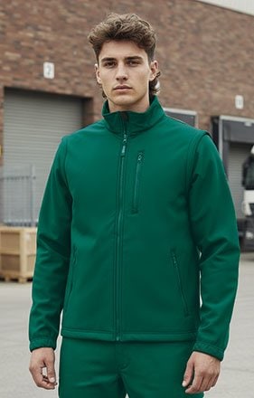 Valento CQVAHAL - Softshell Jacket with Detachable Sleeves HALIFAX