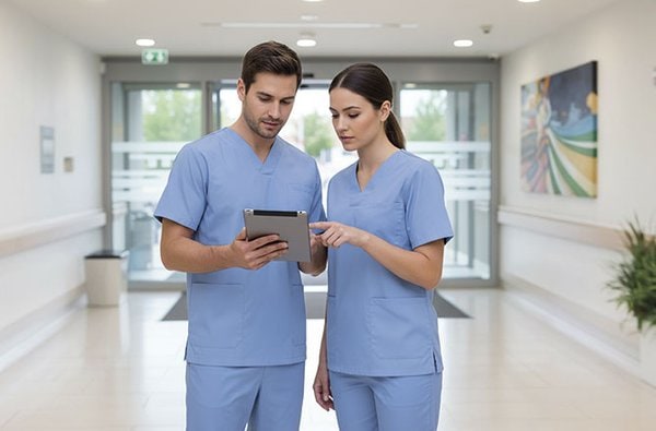 Valento CQVALIN - Scrub Top LINK