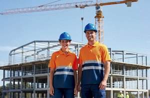 Valento POVABUI - Hi-Vis Polo Shirt BUILD
