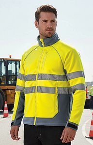 Valento CQVATAC - Hi-Vis Softshell Jacket TACOMA