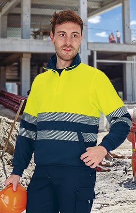 Valento SUVAQUI - Hi-Vis Sweatshirt QUID
