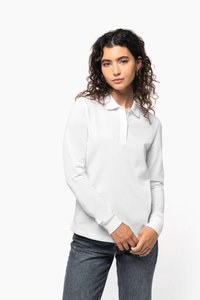 Kariban K2028 - Polo de punto piqué manga larga Bio180 mujer