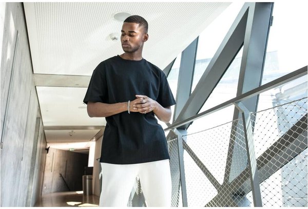 Build Your Brand BY102x10 - Camiseta Oversize de Algodón para Estilo Urbano