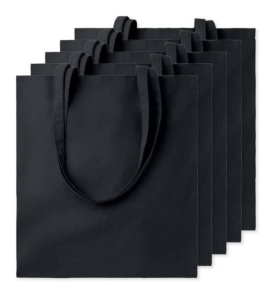 COTTONEL COLOUR Eco-Friendly 140gsm Cotton Shopping Tote Bag - GiftRetail MO9268x5