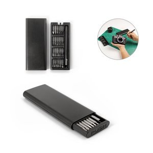 Juego de destornilladores con diferentes puntas magnéticas de acero al carbono - Egotier 98167