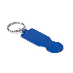 Stamina KO1556 - HORNET Llavero de aluminio reciclado con moneda para el carro de la compra