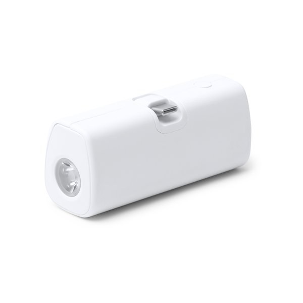 Stamina PB1712 - BIPER Batería externa de 5000 mAh realizada en ABS reciclado