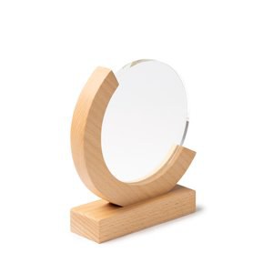 Stamina PR1708 - GLOBE Circular glass trophy and bamboo base