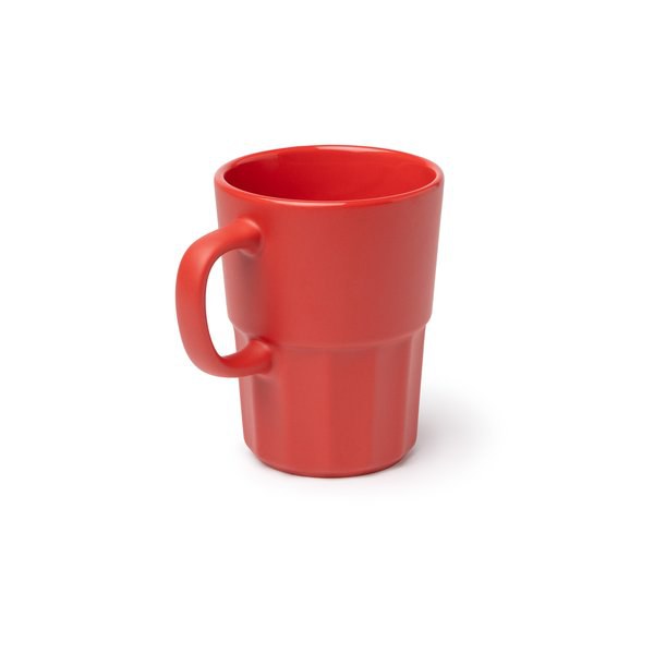 Stamina TZ2012 - LUNGER Ceramic mug with a capacity of 450 ml featuring a matte finish design