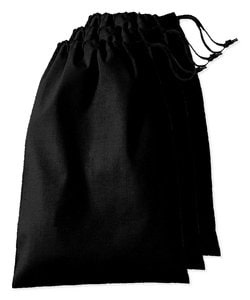 Pack de 3 Westford mill WM216 - Bolsa de cordón de algodón premium