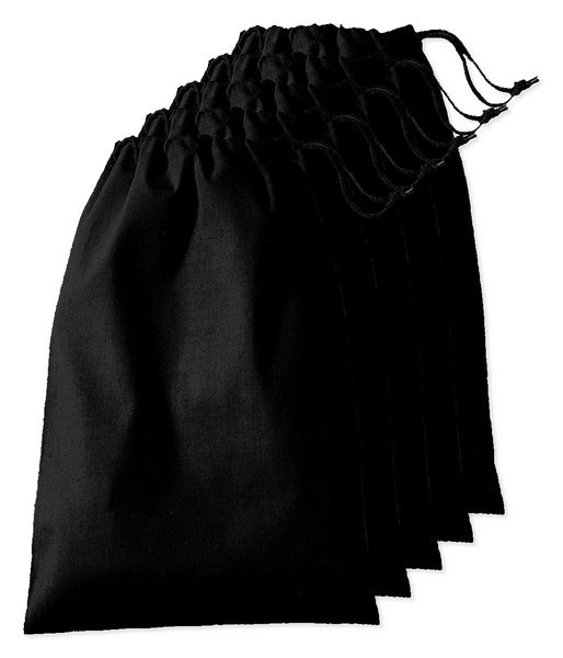 Pack de 5 Westford mill WM216 - Bolsa de cordón de algodón premium