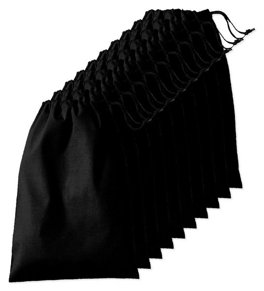 Pack de 100 Westford mill WM216 - Bolsa de cordón de algodón premium