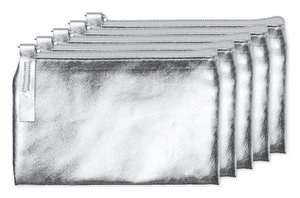 Pack of 50 Stamina MN7570 - MAUVE PU purse in a glossy finish design