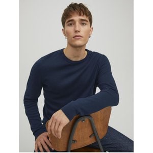 Jack&Jones JJ7190 - Suéter de cuello redondo para hombre