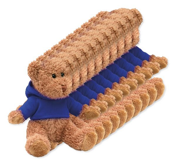 Pack de 100 GiftRetail MO7375 - JOHNNY Osito de peluche con camiseta