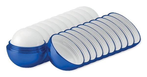 Pack de 10 GiftRetail MO9373 - UV SOFT Bola bálsamo labial