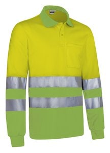 Valento POVASNA - Hi-Vis L/S Polo  SNAKE
