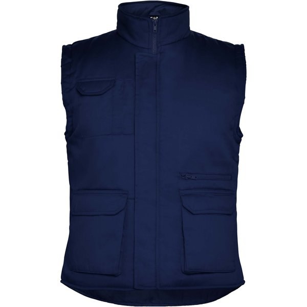 Roly WRK R5067 - Chaleco de trabajo multiusos cálido con cuello alto "Almanzor"