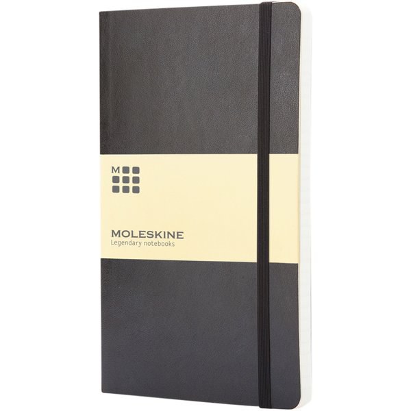 Moleskine 107157 - Libreta de tapa blanda PK rayada "Classic"