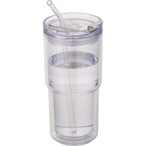 Archer 480 ml double wall plastic tumbler - EgotierPro 100967