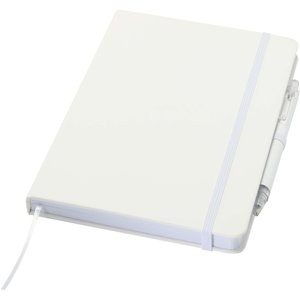 Set de cuaderno reciclado y bolígrafo Spectrum A5 - EgotierPro 107402