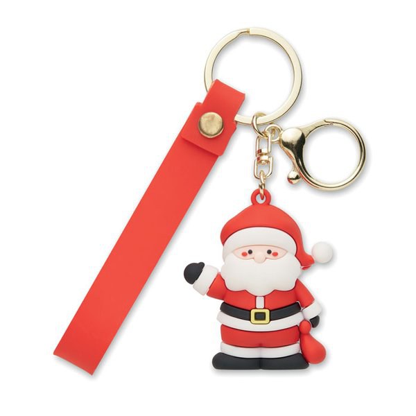 SANTACHARM Santa keyring bag charm - GiftRetail CX1605