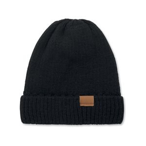 PUNTOS Gorro de punto con dobladillo - GiftRetail MO3221