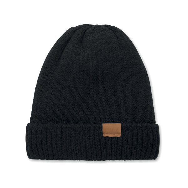 PUNTOS Gorro de punto con dobladillo - GiftRetail MO3221